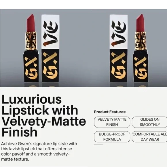 GXVE Original Me High Performance Matte Lipstick In Original Recipe New In Box - Picture 5 of 16